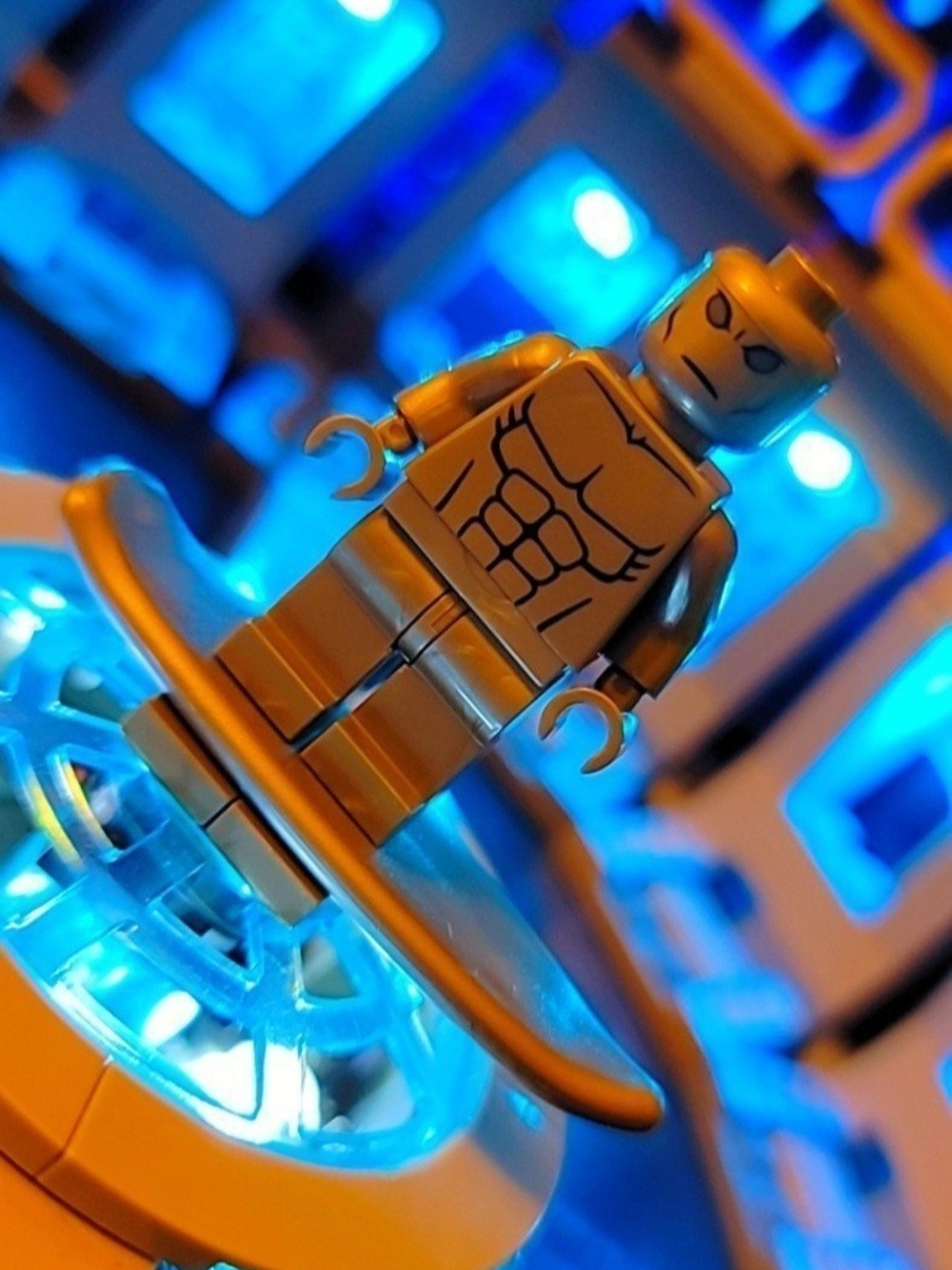 Silver Surfer Minifigure Lego Compatible